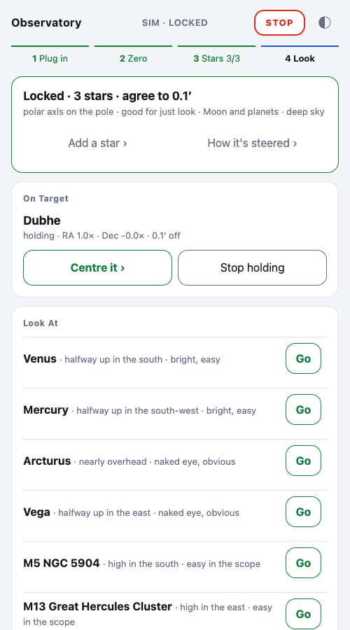 Three stars agree; the page grades the fit and names a fourth