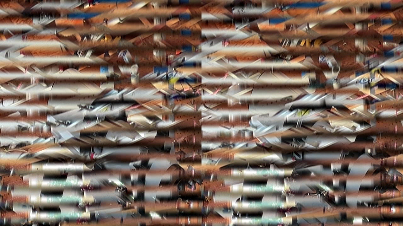 What two processes on one camera looks like